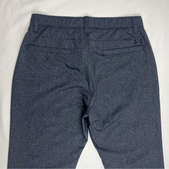 Under Armour Mens Golf Pants 32 x 30 Heathered Blue Vent Tech Performance EUC B9 - Picture 5 of 10
